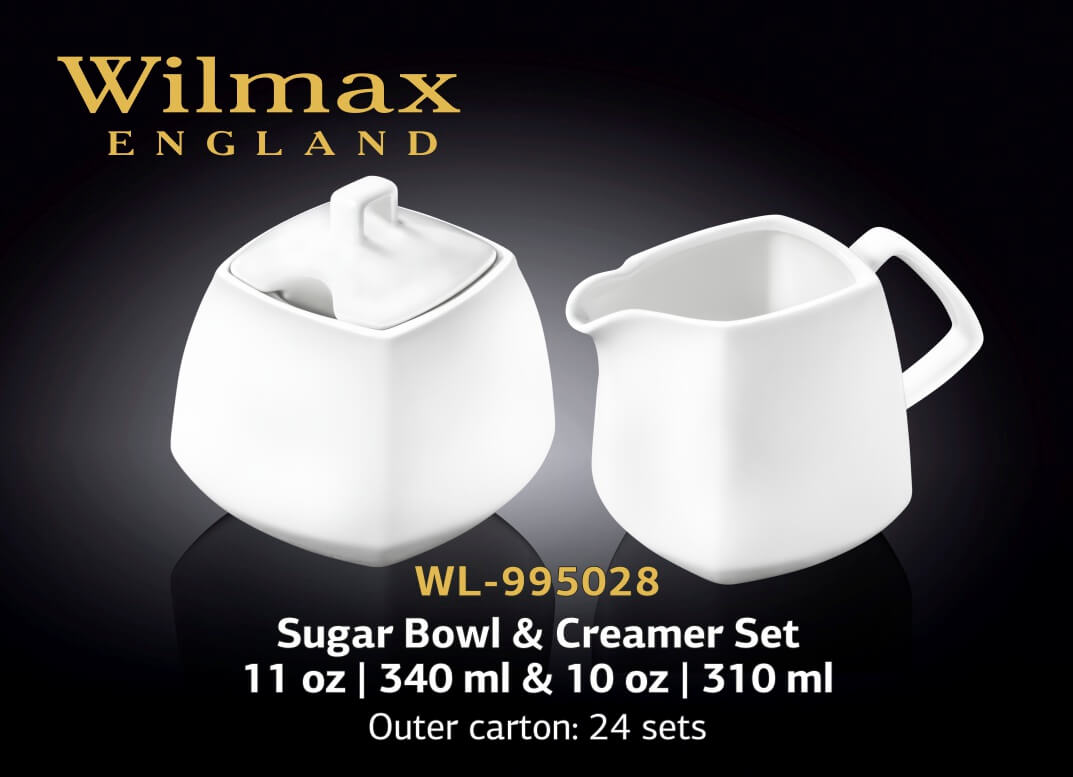 Сахарницы, молочники и сливочники Wilmax